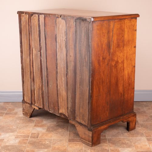 EARLY 18THC INLAID WALNUT CHEST OF DRAWERS - ADDITIONAL PHOTO 28