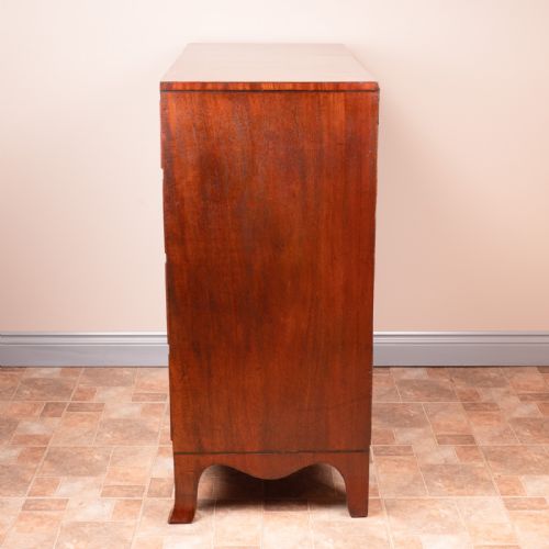 EARLY 19THC MAHOGANY CHEST OF DRAWERS - ADDITIONAL PHOTO 6