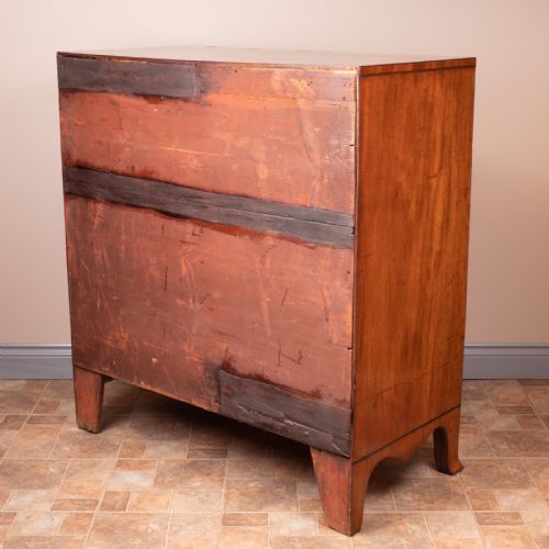 EARLY 19THC MAHOGANY CHEST OF DRAWERS - ADDITIONAL PHOTO 14