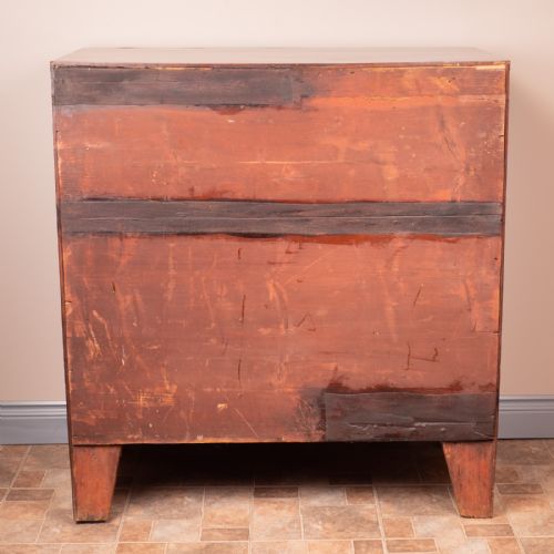 EARLY 19THC MAHOGANY CHEST OF DRAWERS - ADDITIONAL PHOTO 15