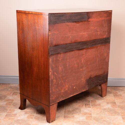 EARLY 19THC MAHOGANY CHEST OF DRAWERS - ADDITIONAL PHOTO 16