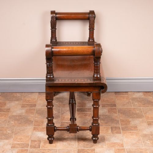 WALNUT HALL BENCH - ADDITIONAL PHOTO 7