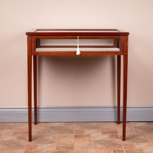 INLAID MAHOGANY BIJOUTERIE TABLE - ADDITIONAL PHOTO 1
