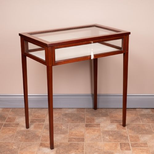 INLAID MAHOGANY BIJOUTERIE TABLE - ADDITIONAL PHOTO 2