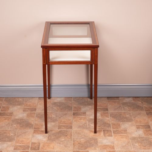 INLAID MAHOGANY BIJOUTERIE TABLE - ADDITIONAL PHOTO 4