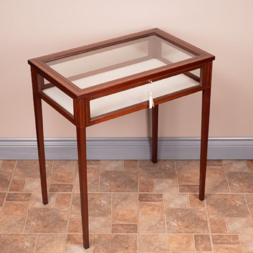 INLAID MAHOGANY BIJOUTERIE TABLE - ADDITIONAL PHOTO 5