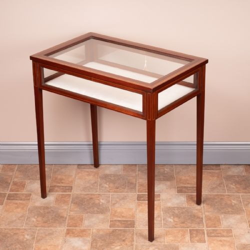 INLAID MAHOGANY BIJOUTERIE TABLE - ADDITIONAL PHOTO 7