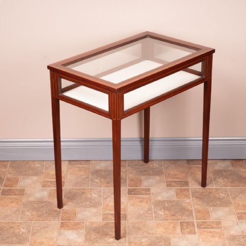 INLAID MAHOGANY BIJOUTERIE TABLE - ADDITIONAL PHOTO 9