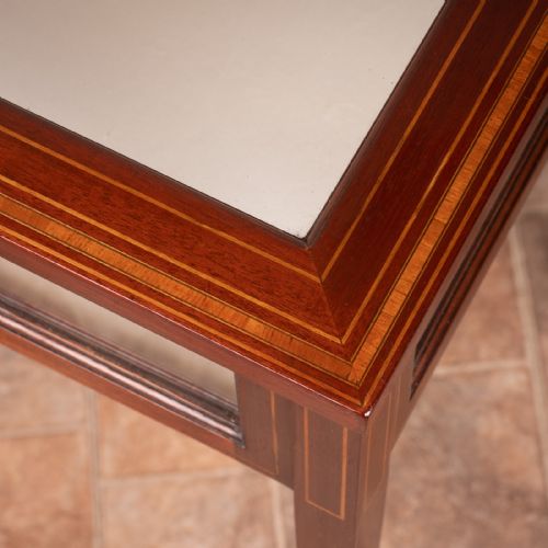 INLAID MAHOGANY BIJOUTERIE TABLE - ADDITIONAL PHOTO 12