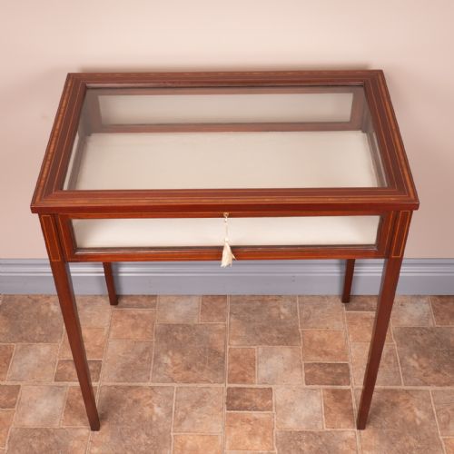 INLAID MAHOGANY BIJOUTERIE TABLE - ADDITIONAL PHOTO 14