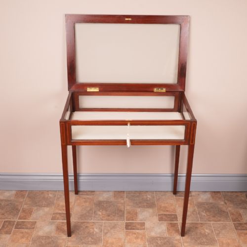INLAID MAHOGANY BIJOUTERIE TABLE - ADDITIONAL PHOTO 15