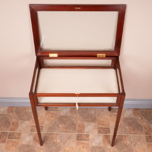 INLAID MAHOGANY BIJOUTERIE TABLE - ADDITIONAL PHOTO 16