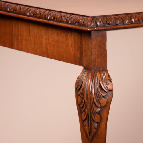 GOOD QUALITY WALNUT NEST OF THREE TABLES - ADDITIONAL PHOTO 14