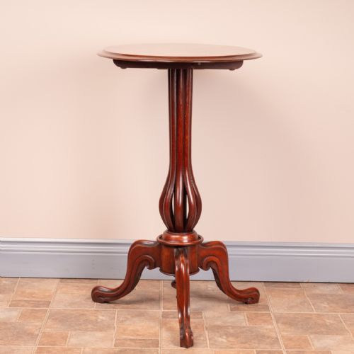 GOOD QUALITY MARQUETRY WALNUT OCCASIONAL TIP TABLE - ADDITIONAL PHOTO 2