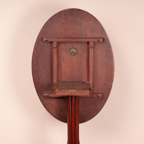 GOOD QUALITY MARQUETRY WALNUT OCCASIONAL TIP TABLE - ADDITIONAL PHOTO 13