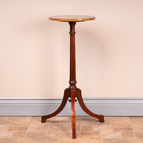 GOOD QUALITY MARQUETRY MAHOGANY WINE TABLE - ADDITIONAL PHOTO 2