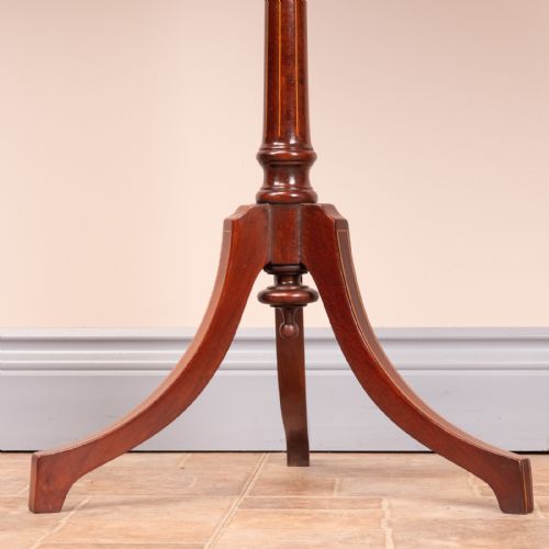 GOOD QUALITY MARQUETRY MAHOGANY WINE TABLE - ADDITIONAL PHOTO 7