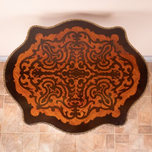 19THC MARQUETRY TRIPOD TABLE - ADDITIONAL PHOTO 5