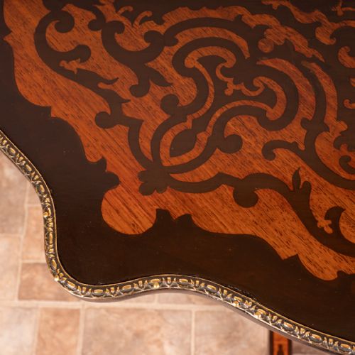19THC MARQUETRY TRIPOD TABLE - ADDITIONAL PHOTO 6