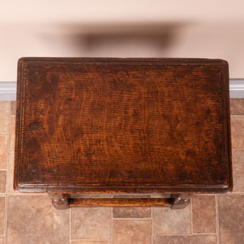CARVED OAK JOINT STOOL - ADDITIONAL PHOTO 12