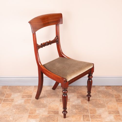 SET OF EIGHT 19THC MAHOGANY DINING CHAIRS - ADDITIONAL PHOTO 3