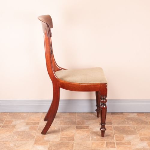 SET OF EIGHT 19THC MAHOGANY DINING CHAIRS - ADDITIONAL PHOTO 5