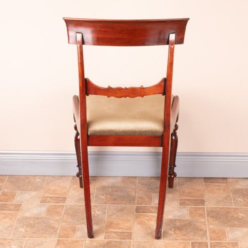 SET OF EIGHT 19THC MAHOGANY DINING CHAIRS - ADDITIONAL PHOTO 7