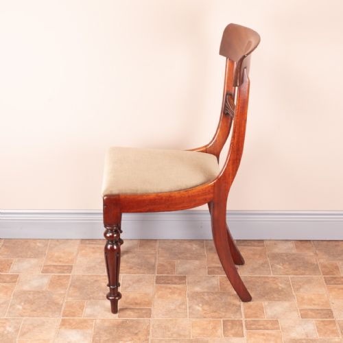 SET OF EIGHT 19THC MAHOGANY DINING CHAIRS - ADDITIONAL PHOTO 8