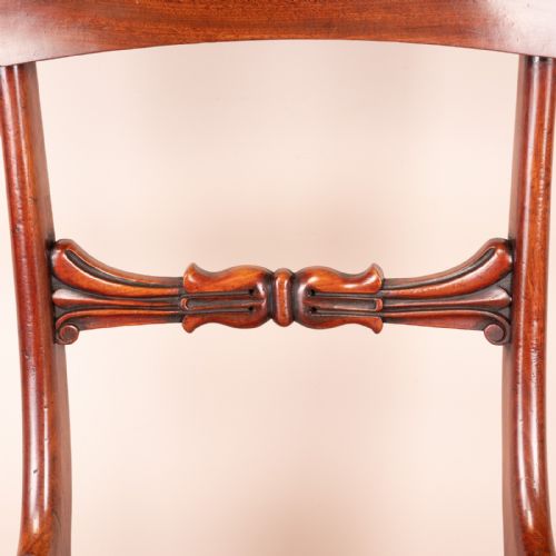 SET OF EIGHT 19THC MAHOGANY DINING CHAIRS - ADDITIONAL PHOTO 12