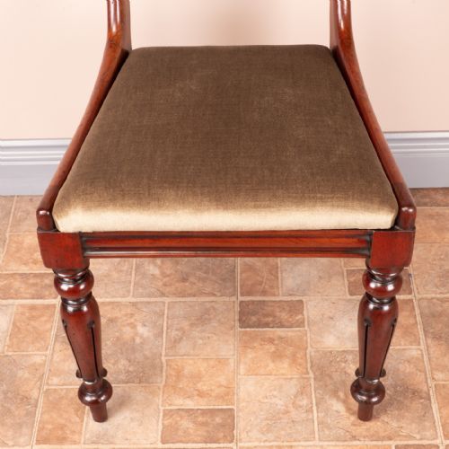 SET OF EIGHT 19THC MAHOGANY DINING CHAIRS - ADDITIONAL PHOTO 13