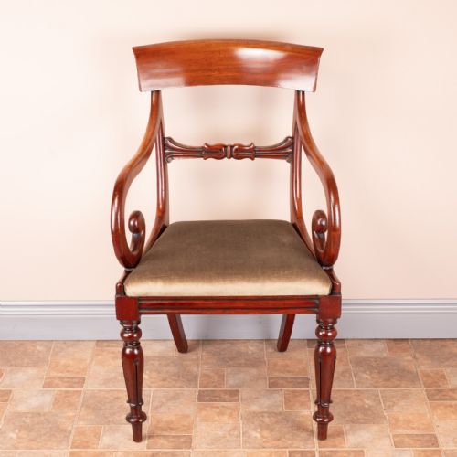 SET OF EIGHT 19THC MAHOGANY DINING CHAIRS - ADDITIONAL PHOTO 15