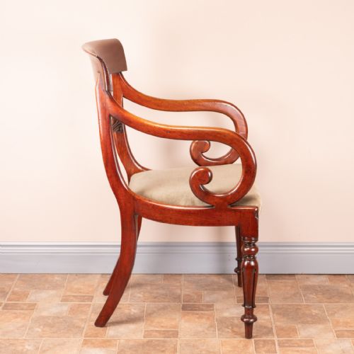 SET OF EIGHT 19THC MAHOGANY DINING CHAIRS - ADDITIONAL PHOTO 18