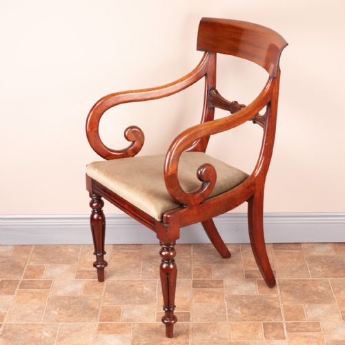 SET OF EIGHT 19THC MAHOGANY DINING CHAIRS - ADDITIONAL PHOTO 22