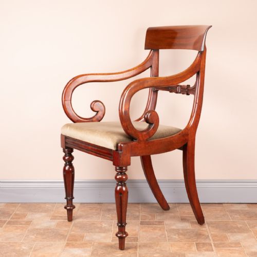 SET OF EIGHT 19THC MAHOGANY DINING CHAIRS - ADDITIONAL PHOTO 23