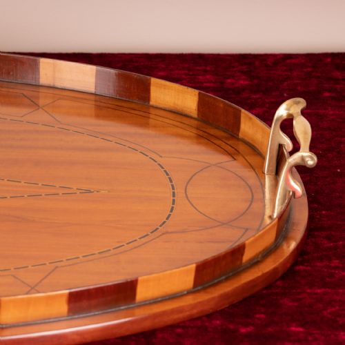 INLAID SATINWOOD TRAY - ADDITIONAL PHOTO 2