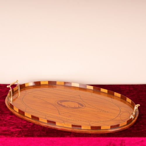 INLAID SATINWOOD TRAY - ADDITIONAL PHOTO 3