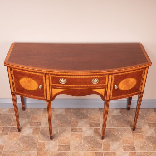EDWARDIAN INLAID MAHOGANY SIDEBOARD - ADDITIONAL PHOTO 1
