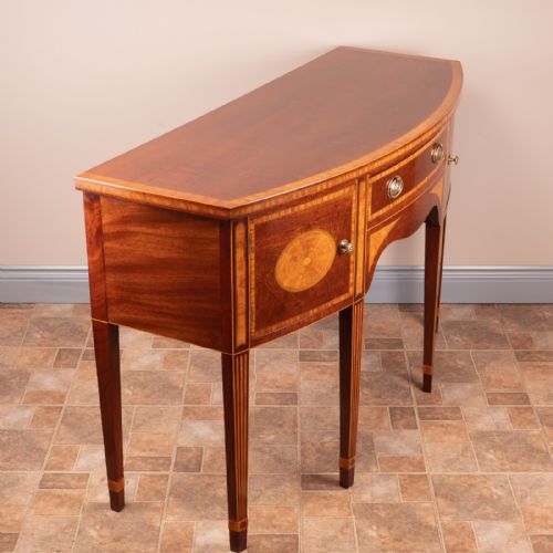 EDWARDIAN INLAID MAHOGANY SIDEBOARD - ADDITIONAL PHOTO 3
