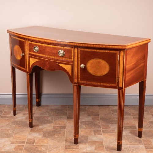 EDWARDIAN INLAID MAHOGANY SIDEBOARD - ADDITIONAL PHOTO 5