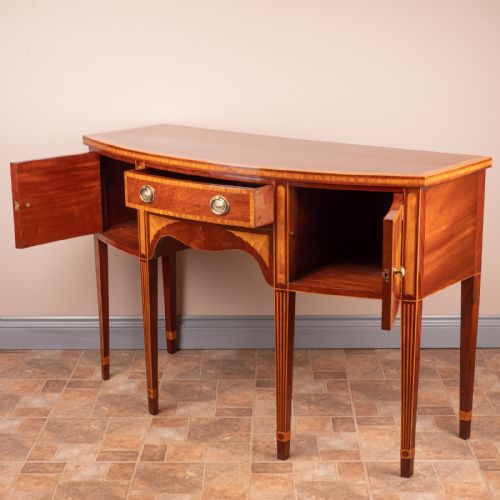 EDWARDIAN INLAID MAHOGANY SIDEBOARD - ADDITIONAL PHOTO 7