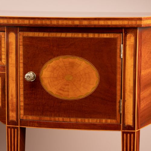 EDWARDIAN INLAID MAHOGANY SIDEBOARD - ADDITIONAL PHOTO 8