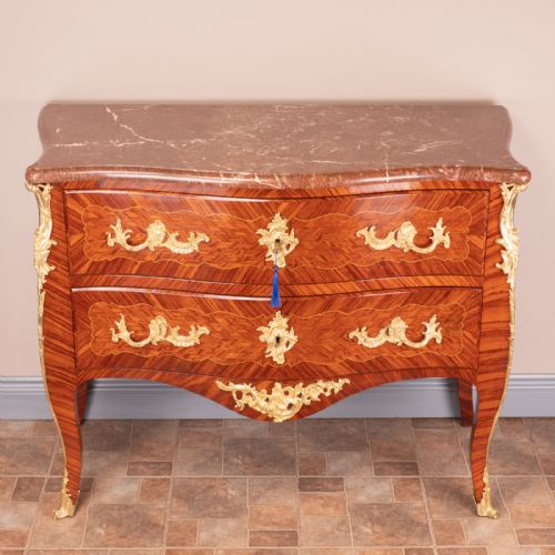 GOOD QUALITY DECORATIVE FRENCH COMMODE CHEST - ADDITIONAL PHOTO 1