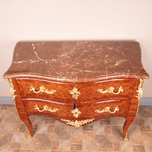 GOOD QUALITY DECORATIVE FRENCH COMMODE CHEST - ADDITIONAL PHOTO 3