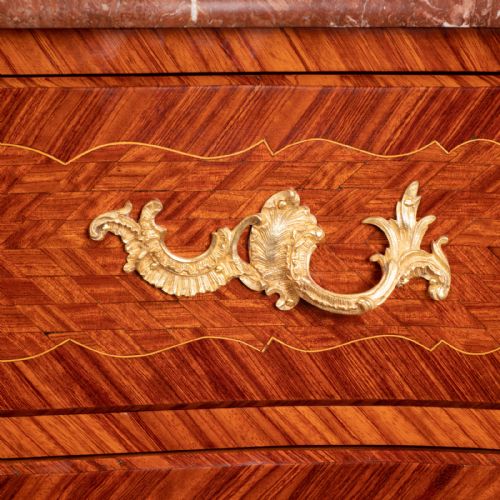 GOOD QUALITY DECORATIVE FRENCH COMMODE CHEST - ADDITIONAL PHOTO 6