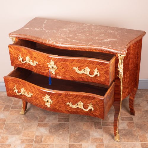 GOOD QUALITY DECORATIVE FRENCH COMMODE CHEST - ADDITIONAL PHOTO 8