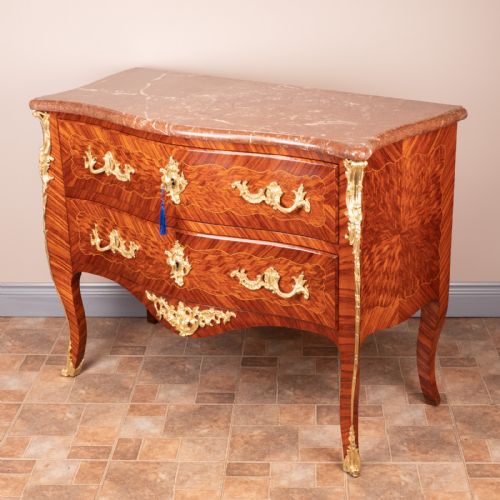 GOOD QUALITY DECORATIVE FRENCH COMMODE CHEST - ADDITIONAL PHOTO 9