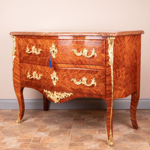 GOOD QUALITY DECORATIVE FRENCH COMMODE CHEST - ADDITIONAL PHOTO 11