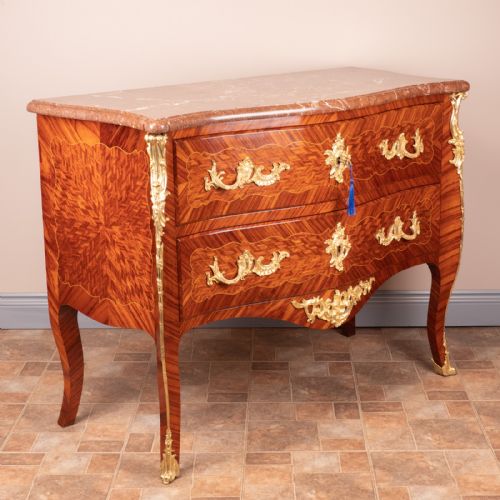 GOOD QUALITY DECORATIVE FRENCH COMMODE CHEST - ADDITIONAL PHOTO 12