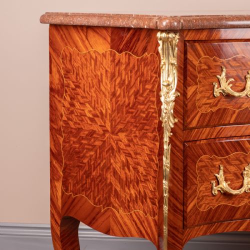 GOOD QUALITY DECORATIVE FRENCH COMMODE CHEST - ADDITIONAL PHOTO 13