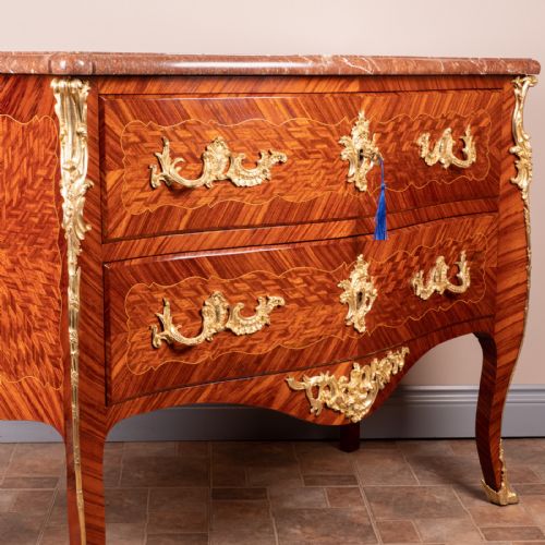 GOOD QUALITY DECORATIVE FRENCH COMMODE CHEST - ADDITIONAL PHOTO 14